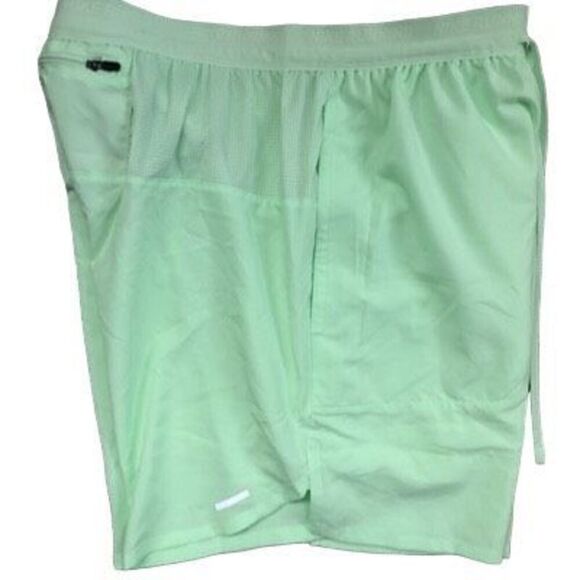 Nike Stride Men's Dri-FIT 7" 2-in-1 Running Shorts Vapor Green/Vapor Green/Vapor - Picture 2 of 7